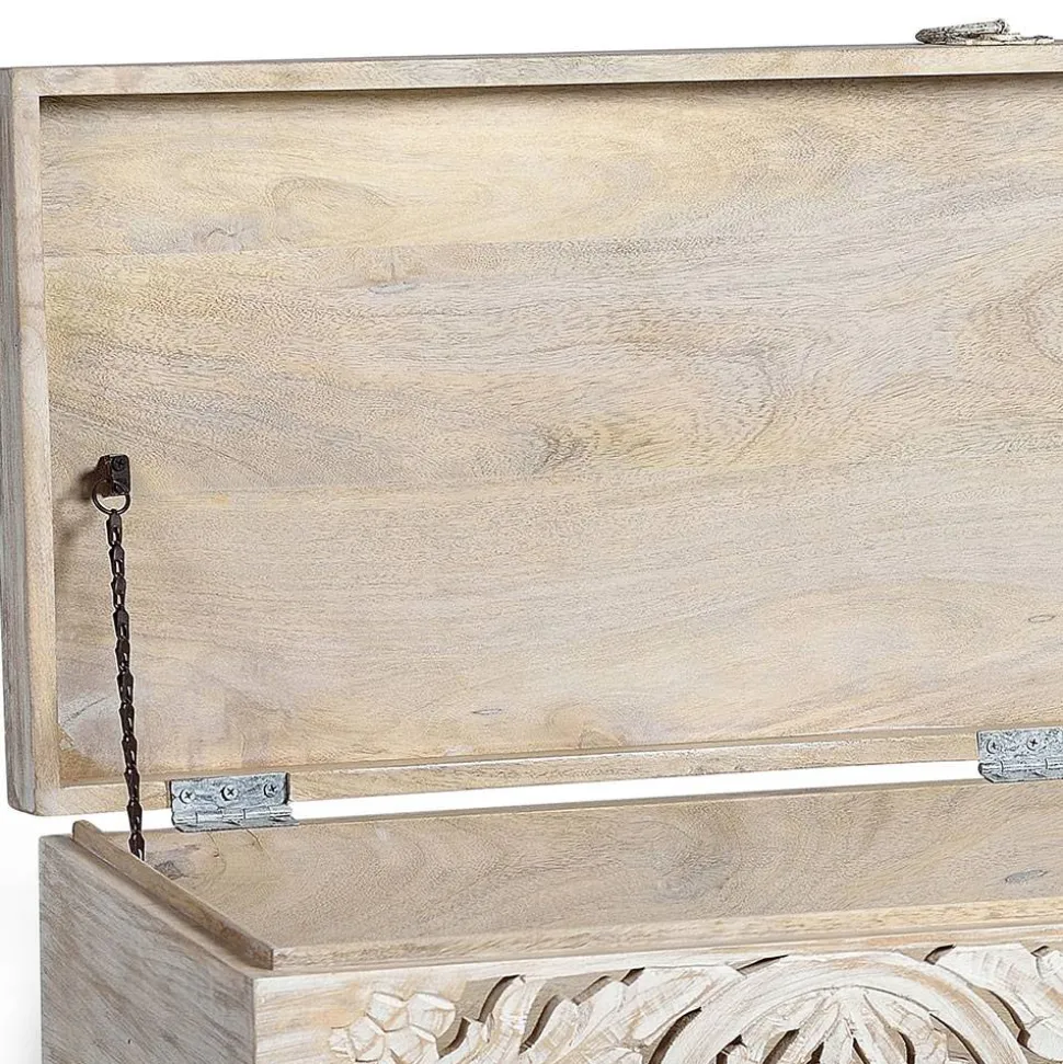 Wohnzimmer Truhentisch im Vintage Look - Fudorus