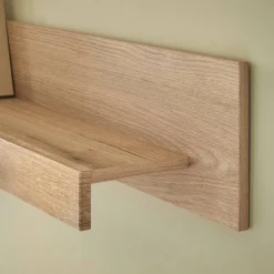 Wohnzimmer TV-Möbel-Set in Eiche - Brocus (vierteilig)