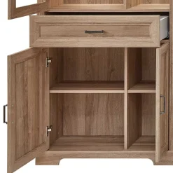 Wohnzimmer Vitrine mit LED Beleuchtung - Barack