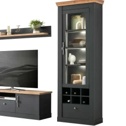 Wohnzimmer Wohnwand - Landhaus modern - Lionel (vierteilig)