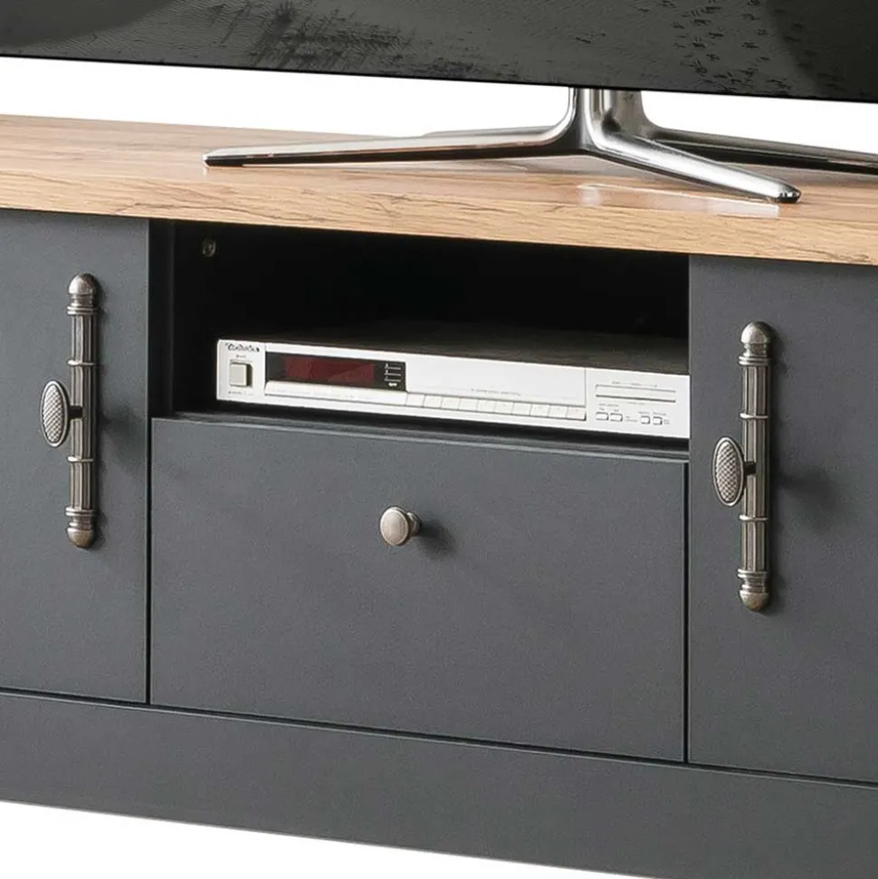 Wohnzimmer Wohnwand - Landhaus modern - Lionel (vierteilig)