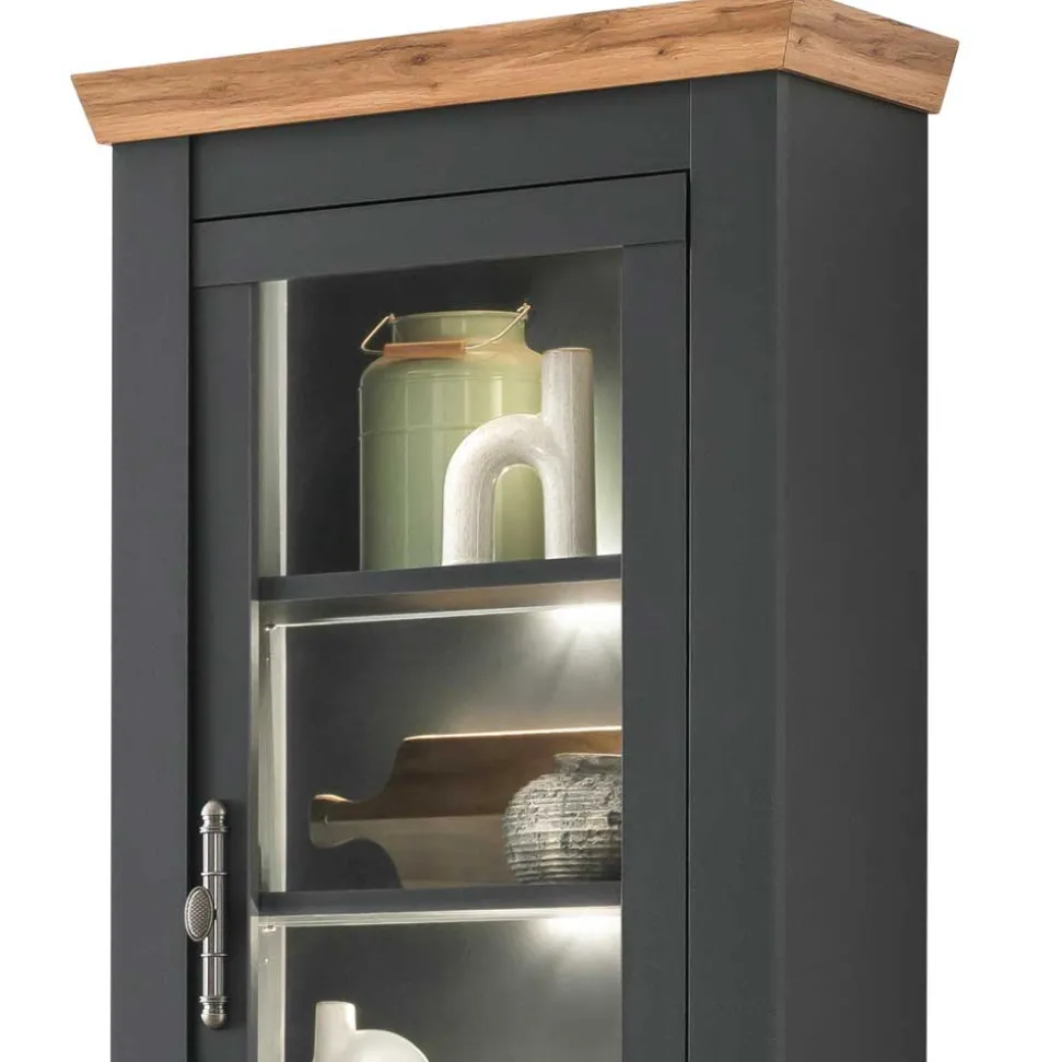 Wohnzimmer Wohnwand - Landhaus modern - Lionel (vierteilig)