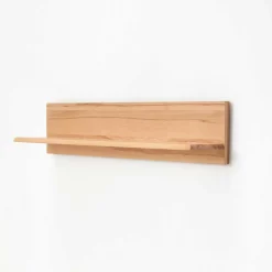 Wohnzimmer Wohnwand Athias aus Kernbuche (vierteilig)