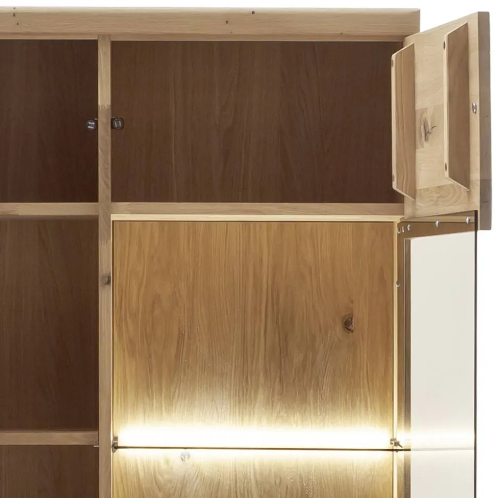 Wohnzimmer Wohnwand in Asteiche Hell - Losiamos (dreiteilig)