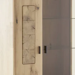 Wohnzimmer Wohnwand in Asteiche Hell - Losiamos (dreiteilig)