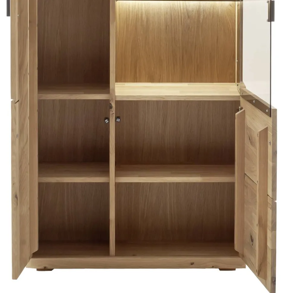 Wohnzimmer Wohnwand in Asteiche Hell - Losiamos (dreiteilig)