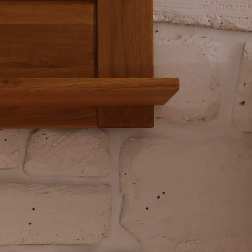 Wohnzimmer Wohnwand Ladressa aus Wildeiche geölt und gewachst (vierteilig)