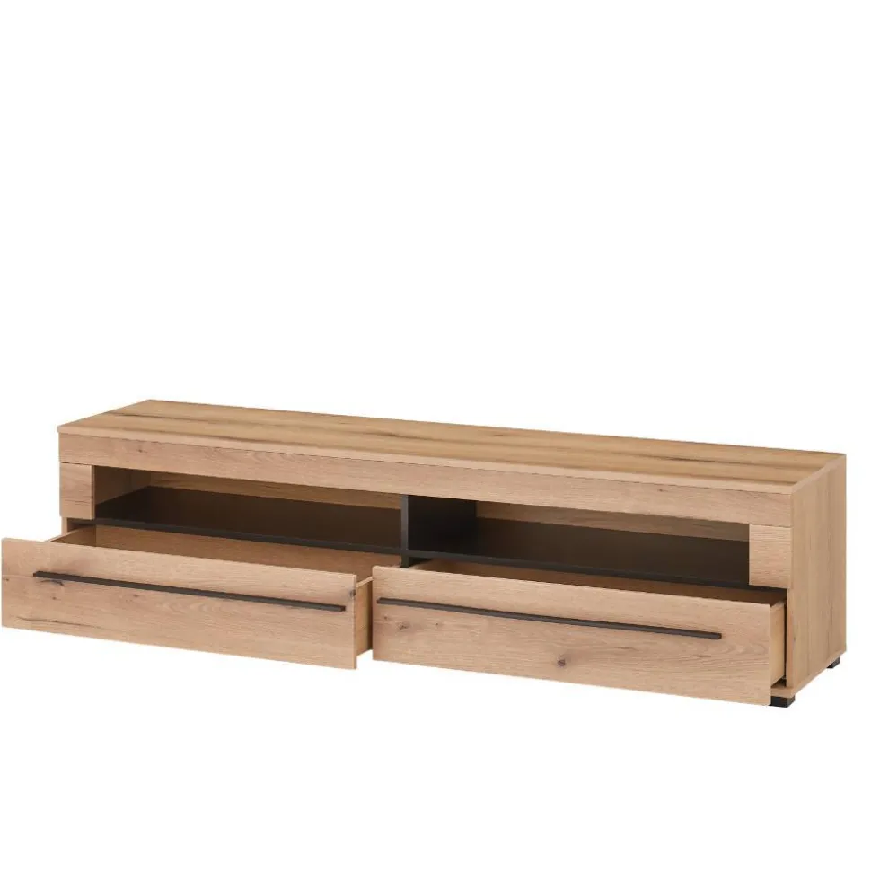 Wohnzimmer Wohnwand Möbelkombi - Brocus (vierteilig)