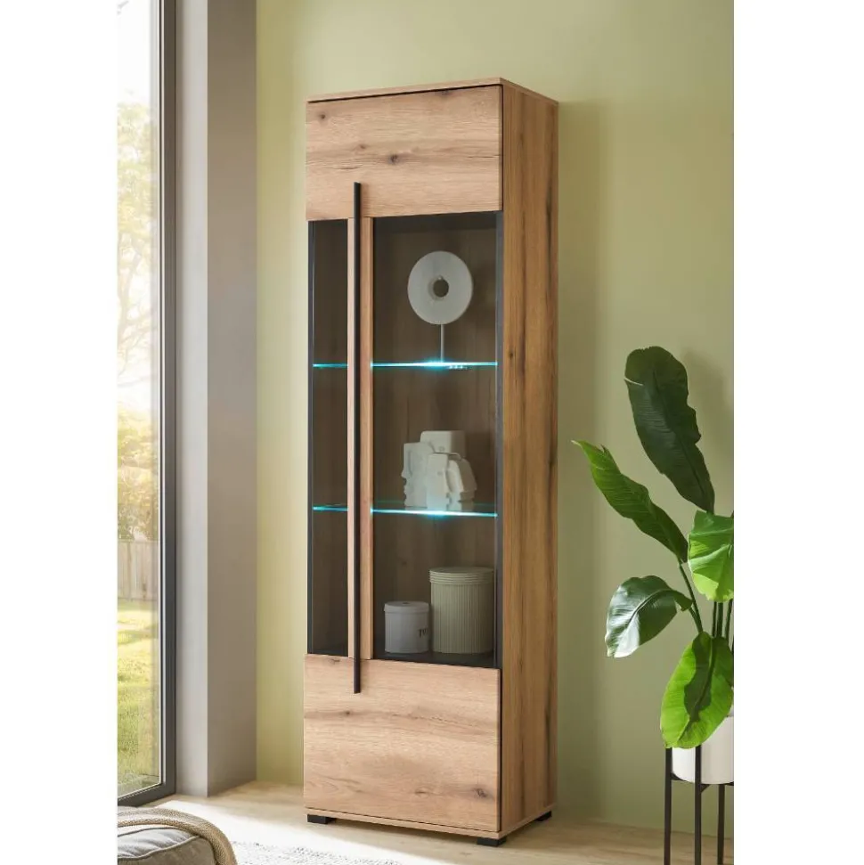 Wohnzimmer Wohnwand Möbelkombi - Brocus (vierteilig)