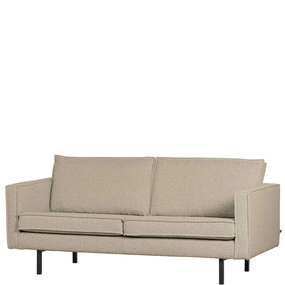 Wohnzimmer Zweisitzer in Beige Boucle - Glamoure