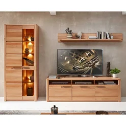 Wohnzimmereinrichtung Set - Amyonta (dreiteilig)