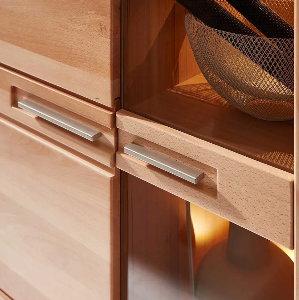 Wohnzimmereinrichtung Set - Amyonta (dreiteilig)