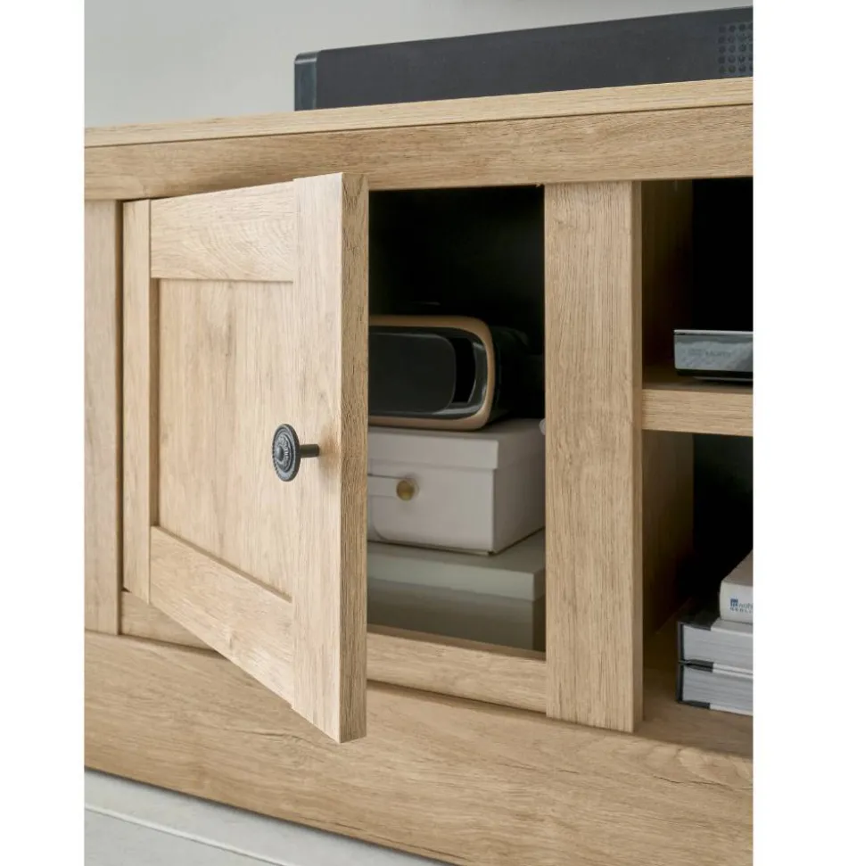 Wohnzimmer-Landhausmöbel Set - Hengas (vierteilig)