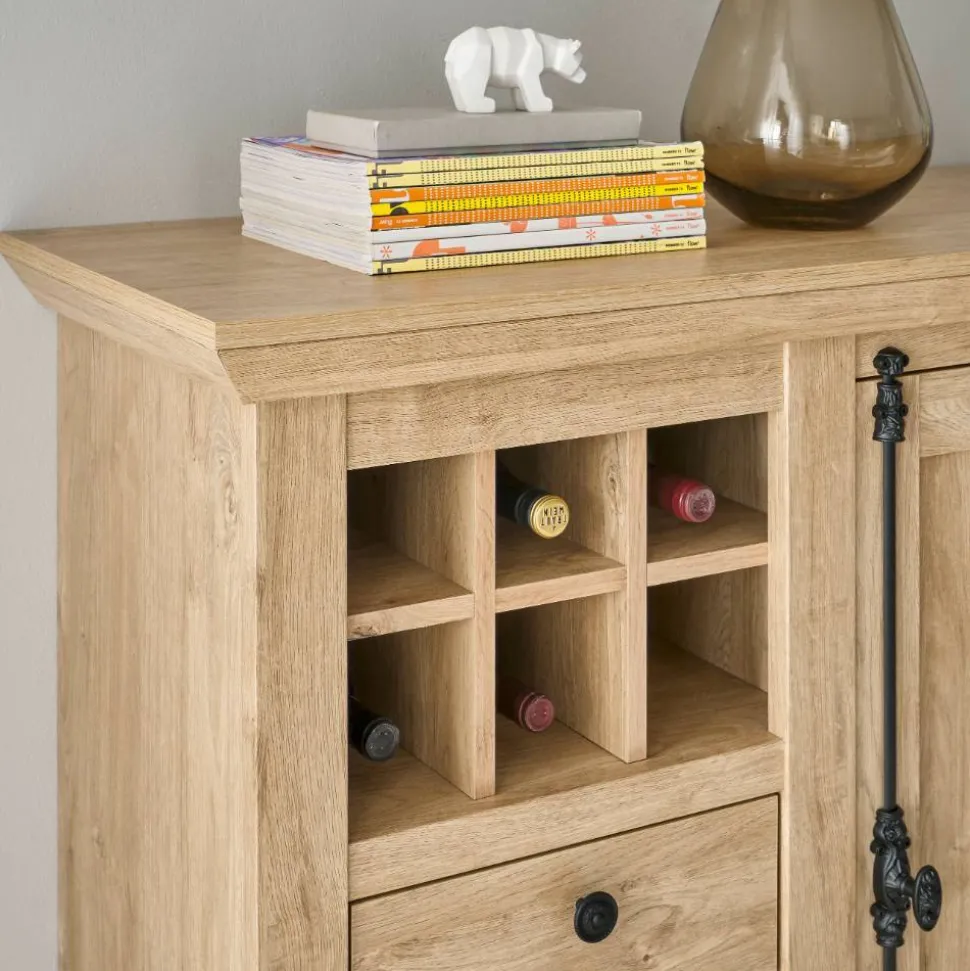 Wohnzimmer-Landhausmöbel Set - Hengas (vierteilig)