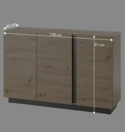 Wohnzimmermöbel inklusive Sofatisch - Lairian (sechsteilig)