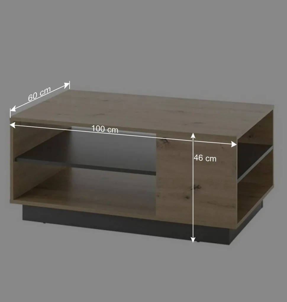 Wohnzimmermöbel inklusive Sofatisch - Lairian (sechsteilig)