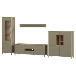 Wohnzimmermöbel Kombi - Scandi Chic - Promo (vierteilig)