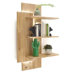 Wohnzimmermöbel Set aus Holz - Destal (dreiteilig)