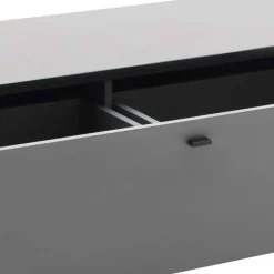 Wohnzimmermöbel TV Wand in Grau - Ridona (dreiteilig)