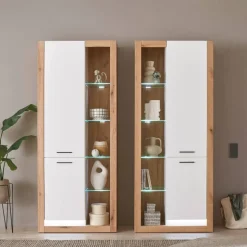 Wohnzimmerschrank Duo modern - Adejano (zweiteilig)