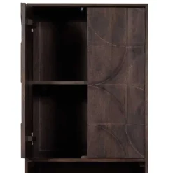 Wohnzimmerschrank in Walnussfarben - Luisa