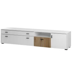 Wohnzimmerschrank Kombi modern - Nenaloro (vierteilig)