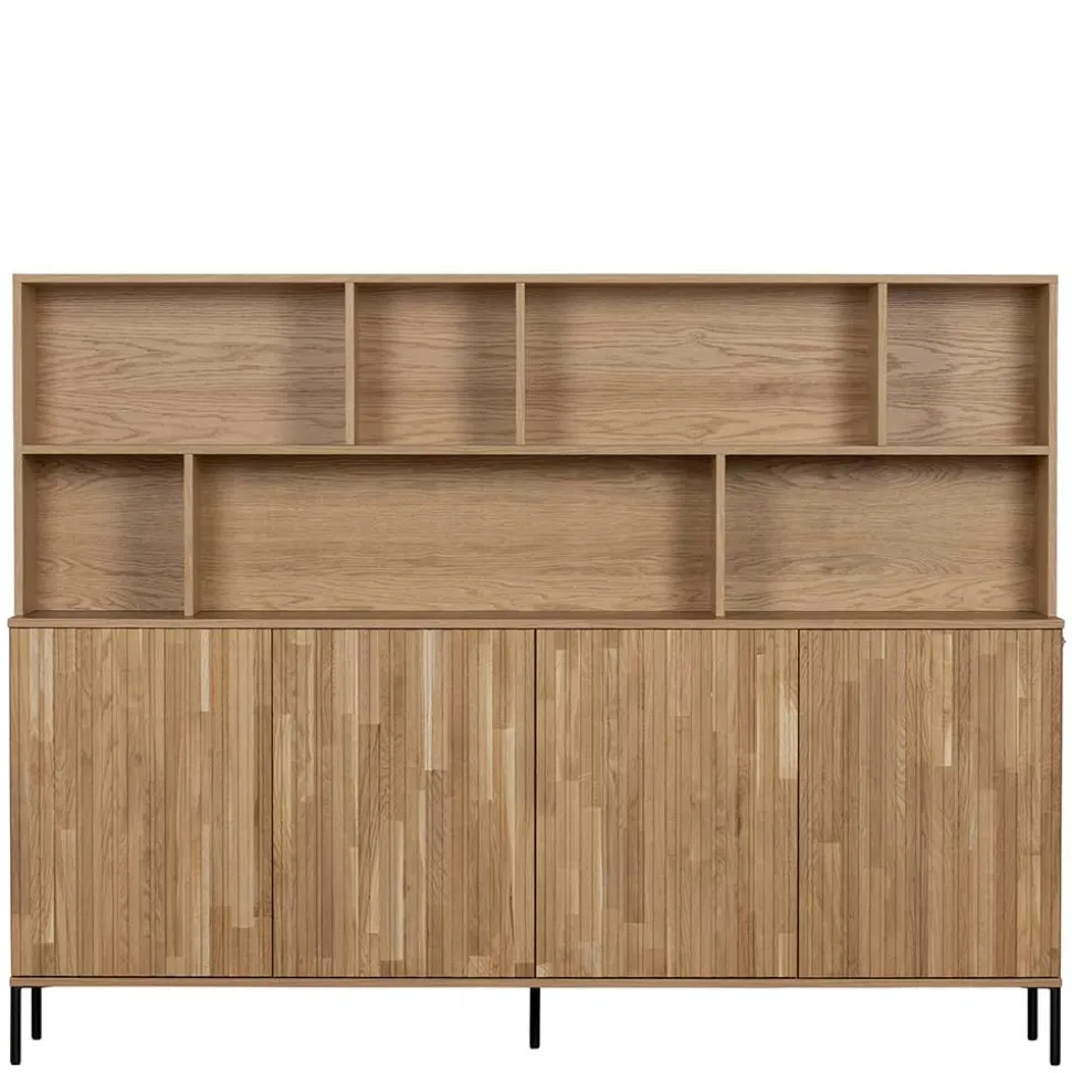 Wohnzimmerschrank mit 4 Türen & 7 Fächern - Cegrada