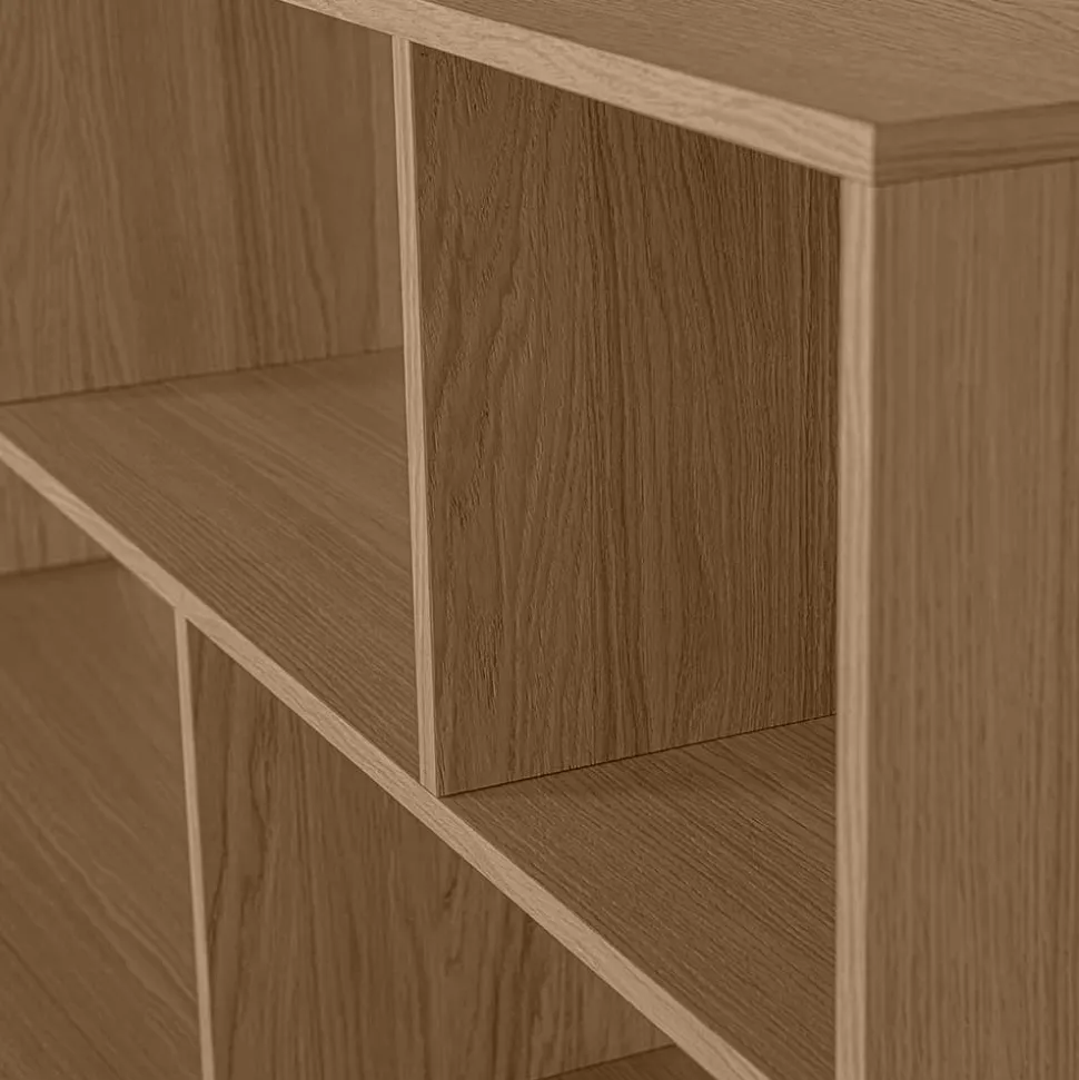 Wohnzimmerschrank mit 4 Türen & 7 Fächern - Cegrada