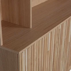 Wohnzimmerschrank mit 4 Türen & 7 Fächern - Cegrada