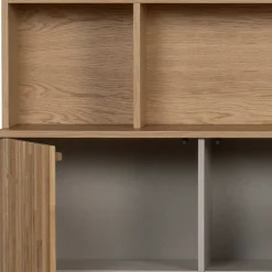 Wohnzimmerschrank mit 4 Türen & 7 Fächern - Cegrada