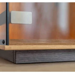 Wohnzimmerschrank mit Glas und LED Licht - Cocondar