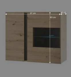 Wohnzimmerschränke & Couchtisch Set - Lairian (sechsteilig)