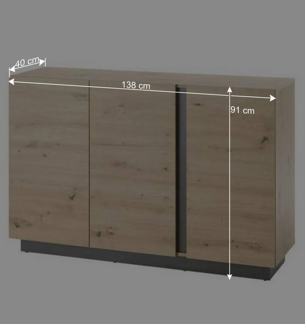 Wohnzimmerschränke & Couchtisch Set - Lairian (sechsteilig)