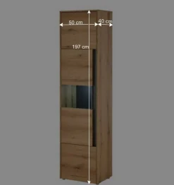 Wohnzimmerschränke und Paneel Set - Colomania (vierteilig)