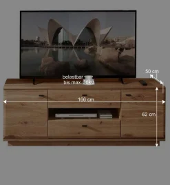 Wohnzimmerschränke und Regal Set - Cassna (vierteilig)