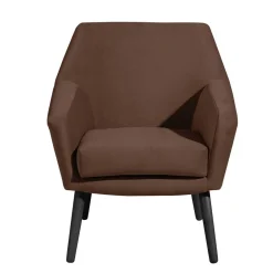 Wohnzimmersessel in Braun und Schwarz - Ian