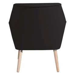 Wohnzimmersessel in Schwarz Kunstleder - Ciabeta