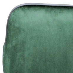 Wohnzimmerstuhl mit Armlehnen in Grün Samt - Relindo