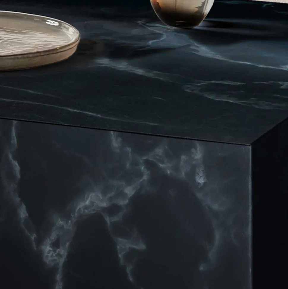 Wohnzimmertisch auf Sockel modern - Ligurcia