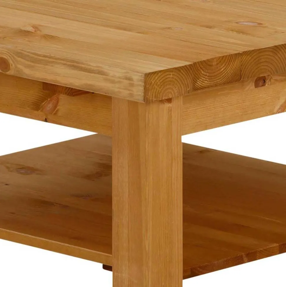 Wohnzimmertisch aus Kiefer gebeizt & geölt - Vanpos I
