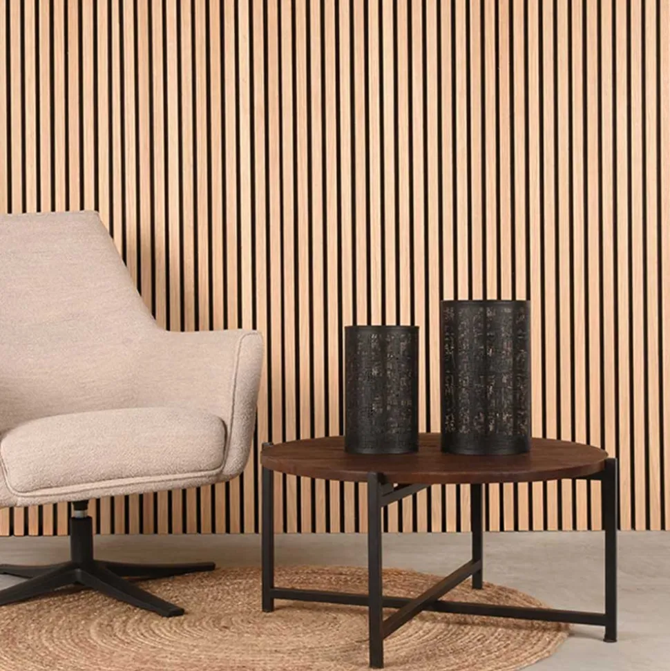 Wohnzimmertisch aus Mangoholz in Dunkelbraun - Valuta