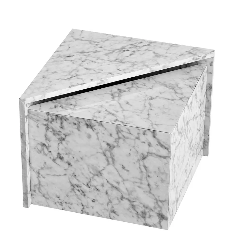 Wohnzimmertisch Duo dreieckig - Lilith (zweiteilig)