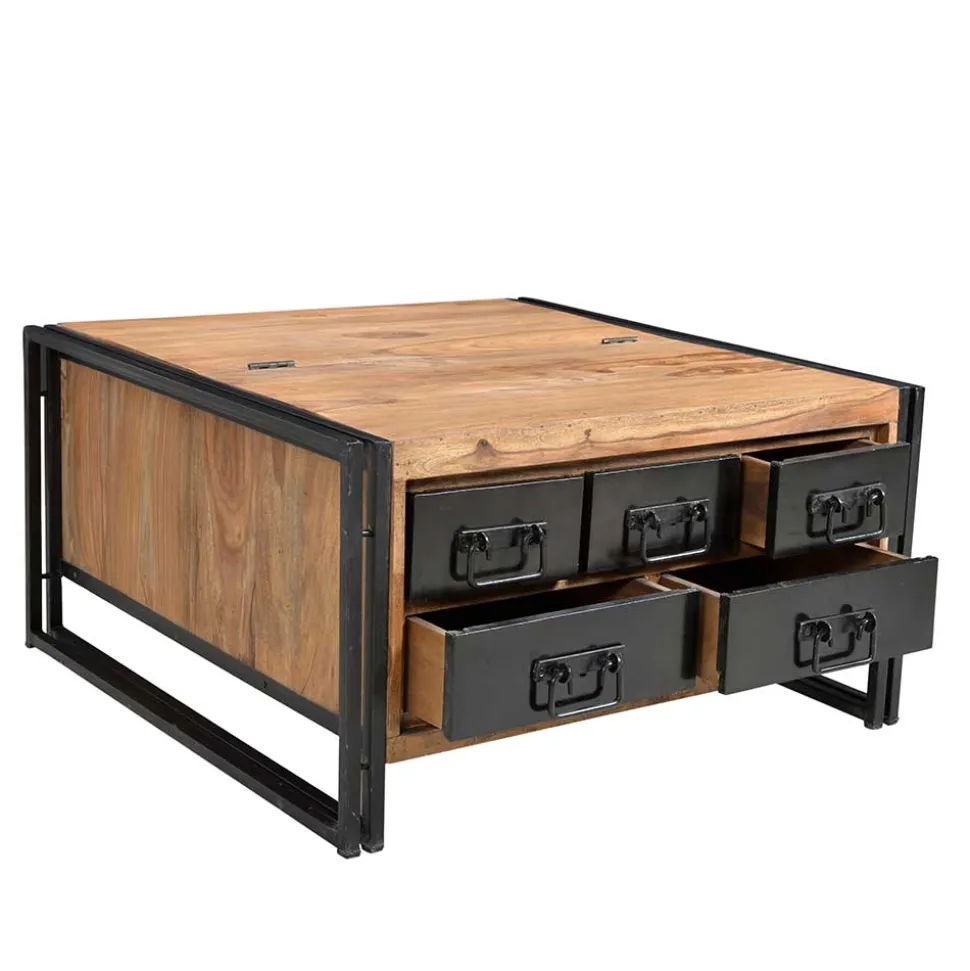 Wohnzimmertisch Mendoza im Industrial Design