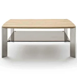 Wohnzimmertisch mit Asteiche Platte - Rajavo