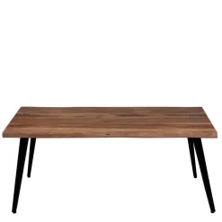 Wohnzimmertisch mit Natur-Baumkante - Filmau