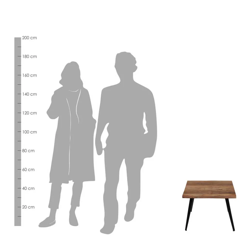 Wohnzimmertisch mit Natur-Baumkante - Filmau