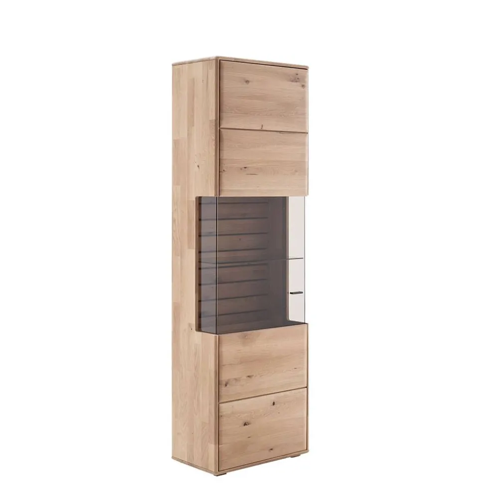 Wohnzimmervitrine in Asteiche Hell - Azzurian