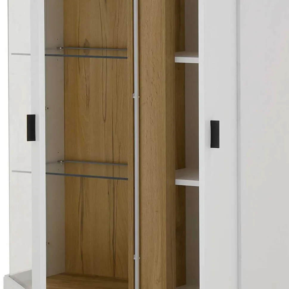 Wohnzimmervitrine mit LED Beleuchtung - Racelyn