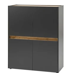 Wohnzimmer-Wohnwand Möbelset - Ahilav (dreiteilig)