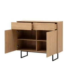 Wohnzimmer-Wohnwand Set - Jaskin (dreiteilig)